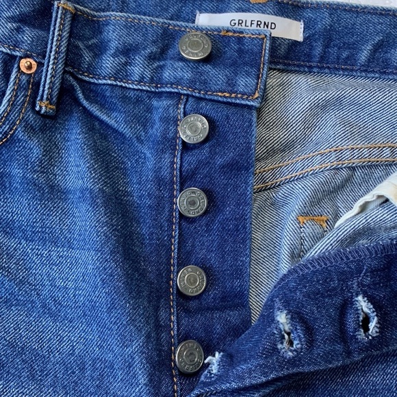 GRLFRND Karolina High Rise Jeans in Long Time Gone Wash‎ - Picture 6 of 6